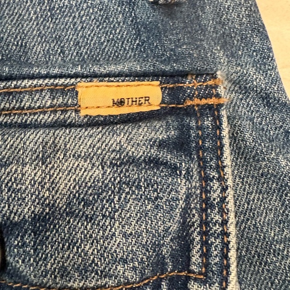 Mother Superior The Private Zip Pocket Ankle Fray Jeans Tell It to the Pope 26 - Picture 12 of 14